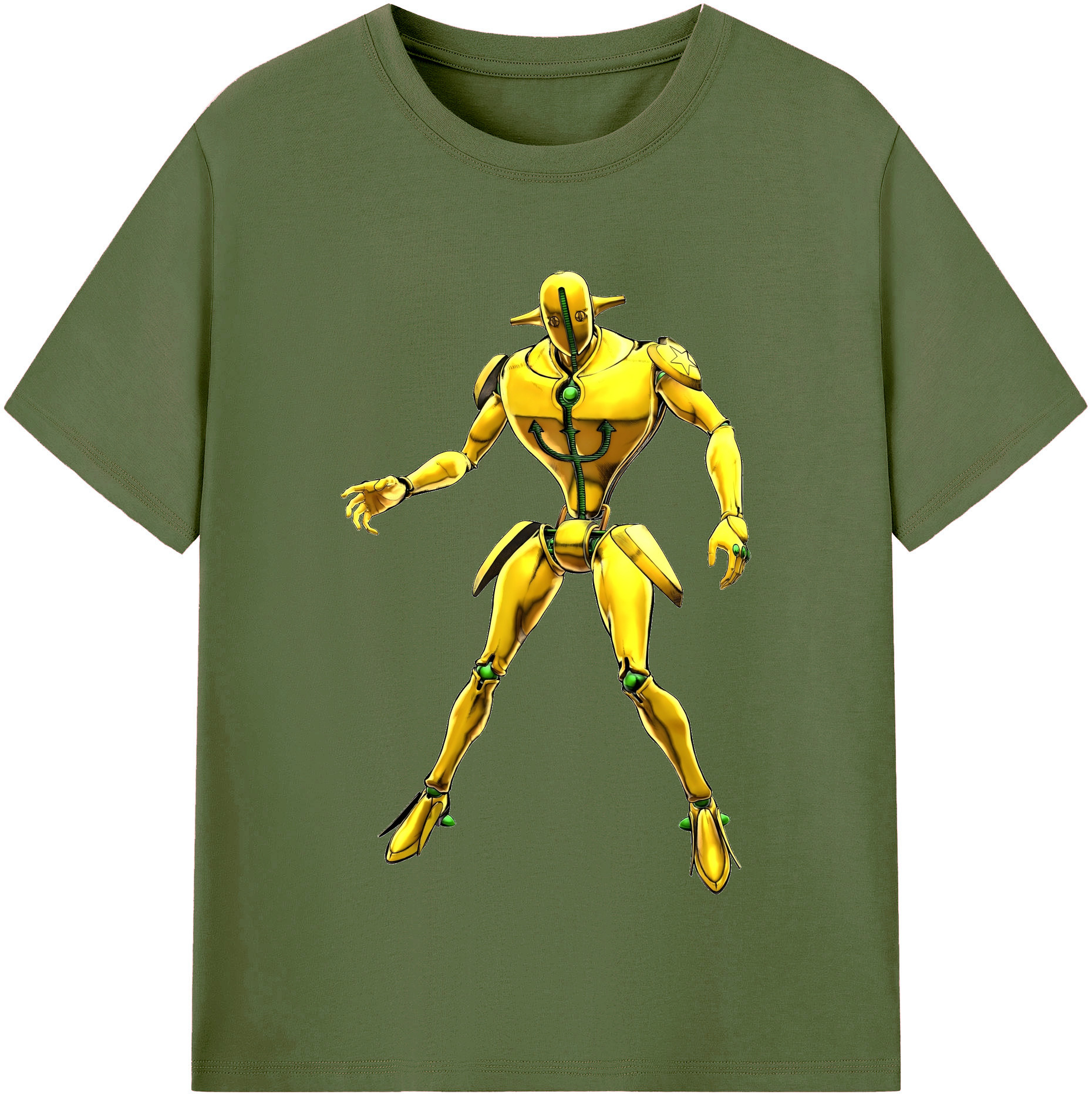 （画像用） ジョジョの奇妙な冒険 JoJo's Bizarre Adventure 綿100％半袖Tシャツ（フロントプリント）
